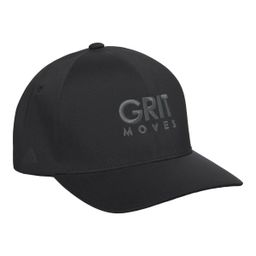 GRITMOVES Flexfit Basebal Cap Black Large