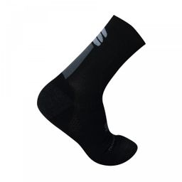 Sportful Merino Wool 18 Sock - Black/Antharcite - M/L (EU 40-43)